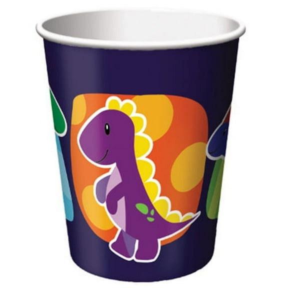 Little Dino Party 9 oz Hot/Cold Cups - 375546