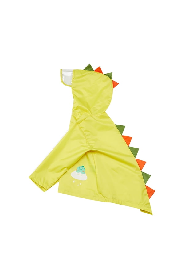 Little Dinosaur Raincoats Boys' Cape Full Raincoats Kindergarten 2 7 Years