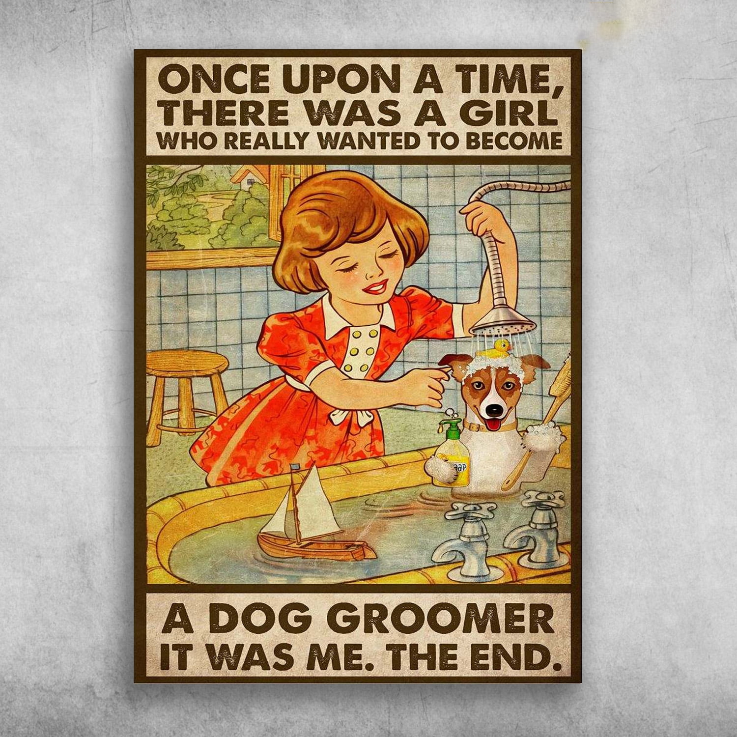 Little Dog Droomer, Girl Loves Dog - Once Upon A Time, There Was A Girl ...
