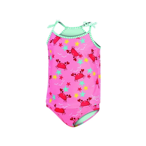 Dolfin Little Girls' Print Tankini Top