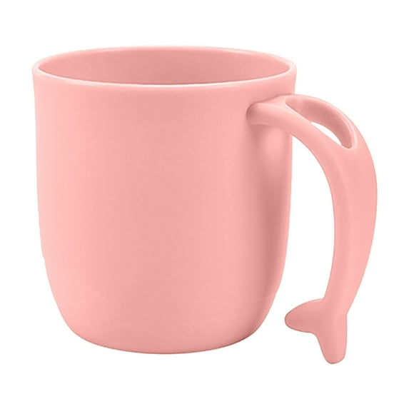 Little Dolphin Shape Mouthwash Cup | Cute & Fun Gargle Cup for Bathroom, Toothbrush Holder for Sink Organization