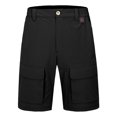 thumbnail image 1 of Little Donkey Andy 11 Inch Inseam Hiking Cargo Shorts for Men Quick Dry Stretch Lightweight for Golf Casual Black S, 1 of 7