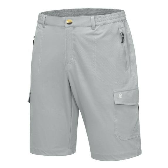 Little Donkey Andy Men's 11 Inch Quick Dry Bermuda Stretch Cargo Shorts Hiking Travel Golf Size XXL