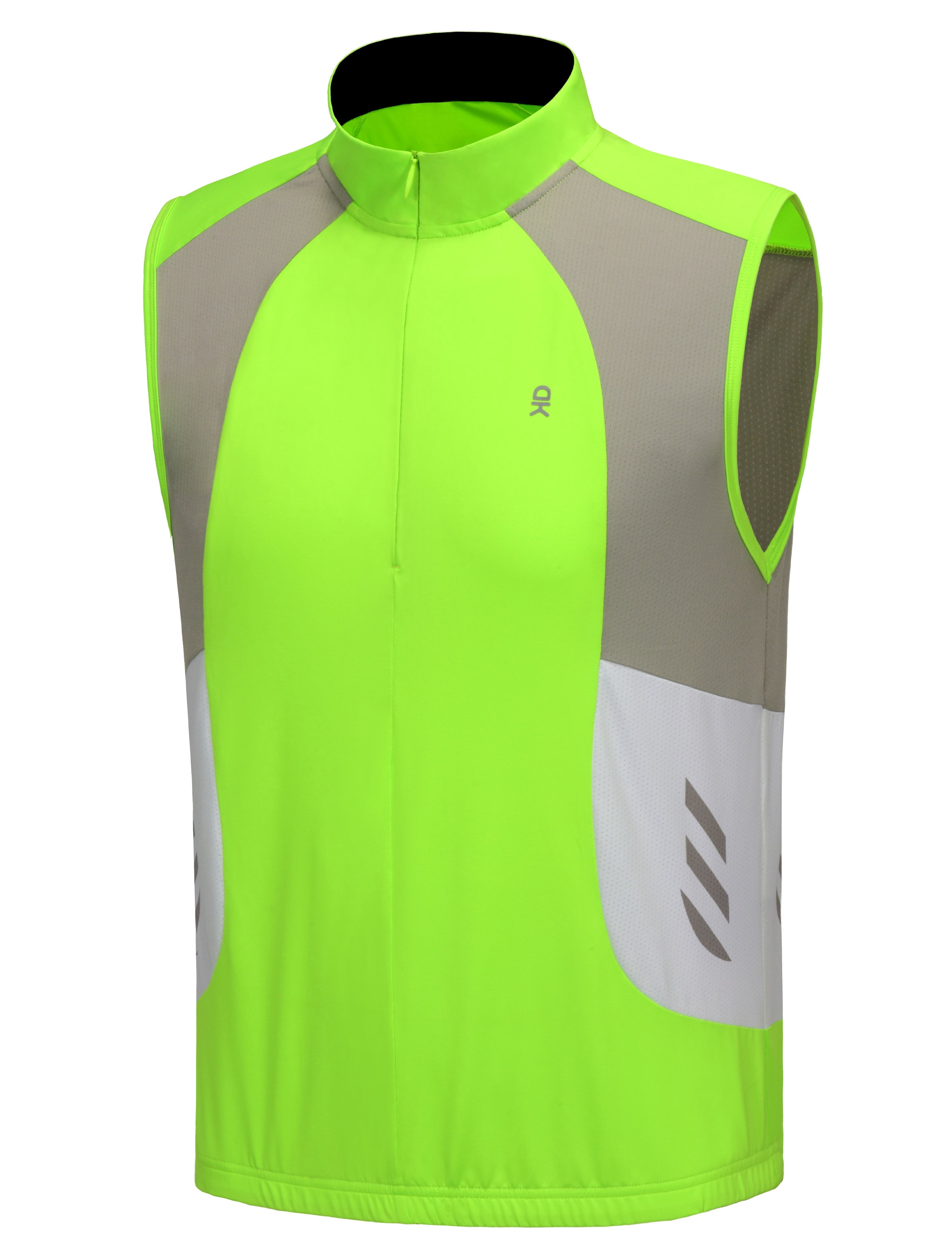 Little Donkey Andy Men's Cycling Vests Breathable Sleeveless Running Golf with 4 Back Pockets Size S