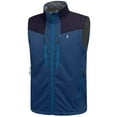 thumbnail image 1 of Little Donkey Andy Men's Fleece Lined Outdoor Vest Lightweight Windproof Warm Sleeveless Jacket for Hiking Trekking Travel Golf Vallarta Blue M, 1 of 6