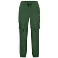 thumbnail image 1 of Little Donkey Andy Men's Hiking Pants Lightweight Quick Dry Outdoor Running Cargo Deep Green XXL, 1 of 7