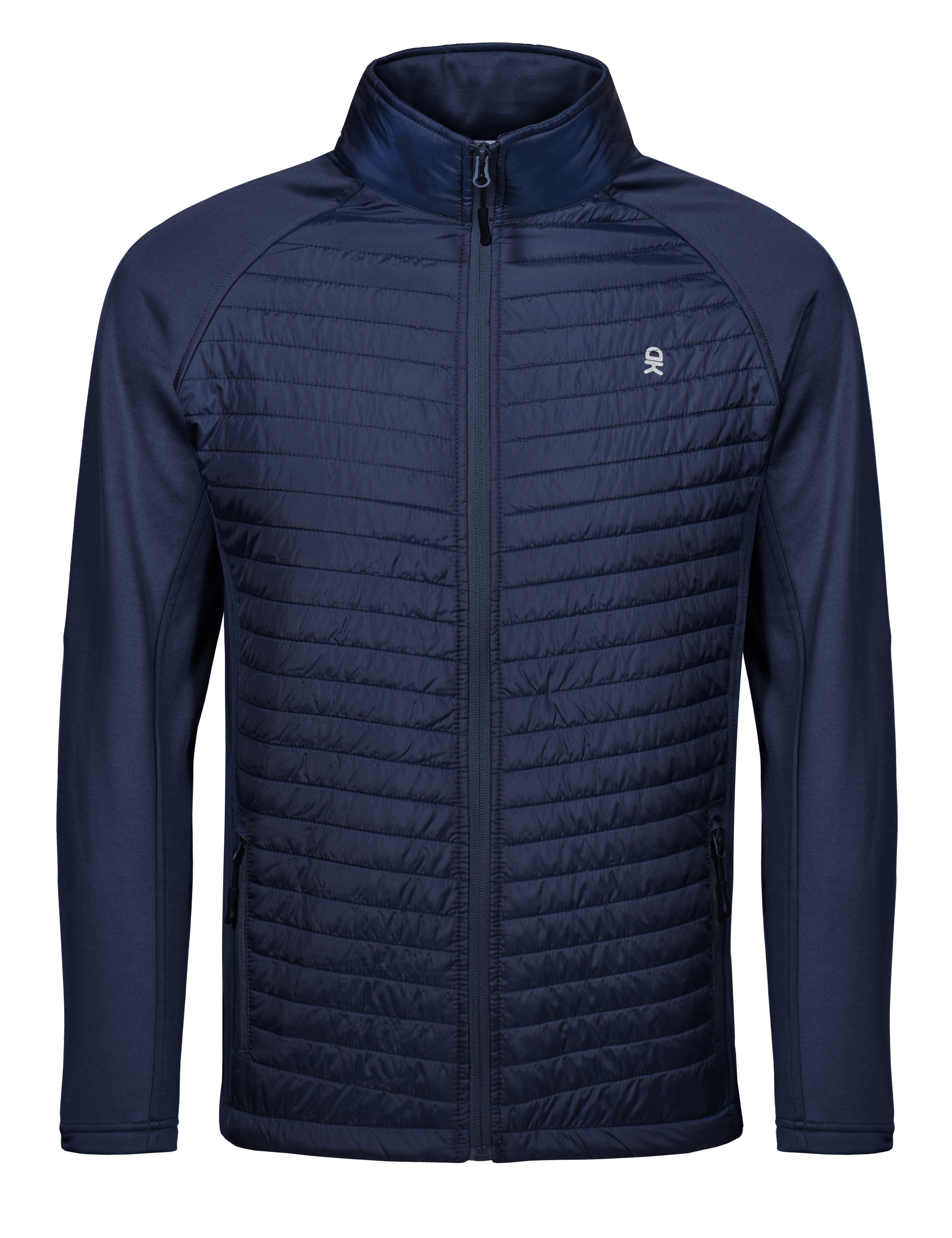 Men’s Insulated Running Jacket – Lightweight, Warm & Breathable Hybrid Thermal Jacket For Hiking & Outdoor Sports