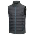 thumbnail image 1 of Little Donkey Andy Men’s Lightweight Puffer Vest, Warm Outdoor Sleeveless Jacket for Hiking Travel Running Grey XL, 1 of 6