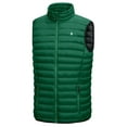 thumbnail image 1 of Little Donkey Andy Men's Lightweight Puffer Vest Warm Thermal Sleeveless Jacket for Golf Casual Travel Pine Green L, 1 of 7