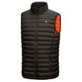 thumbnail image 1 of Little Donkey Andy Men's Lightweight Puffer Vest Warm Thermal Sleeveless Jacket for Golf Casual Travel Slate Brown M, 1 of 7