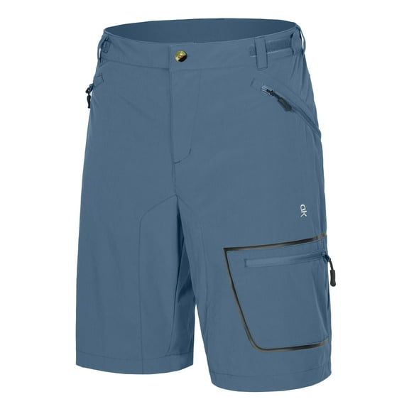 Little Donkey Andy Men's Lightweight Quick Dry Hiking Shorts Breathable Outdoor Cargo Shorts for Fishing Travel Casual Slate XL
