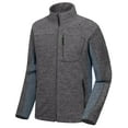 thumbnail image 1 of Little Donkey Andy Men's Lightweight Recycled Polar Fleece Jacket Winter Warm Hiking Golf Running Travel Jacket Dark Grey Heather S, 1 of 7