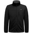 thumbnail image 1 of Little Donkey Andy Men's Lightweight Softshell Jacket Windbreaker for Running Travel Hiking, Windproof, Water-resistant (Black S), 1 of 7