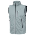thumbnail image 1 of Little Donkey Andy Men's Lightweight Softshell Vest Windproof Sleeveless Jacket for Travel Hiking Running Golf Size L, 1 of 6
