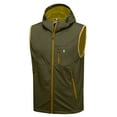 thumbnail image 1 of Little Donkey Andy Men's Lightweight Softshell Vest Windproof Sleeveless Jacket for Travel Hiking Running Golf Size L, 1 of 7