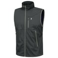 thumbnail image 1 of Little Donkey Andy Men's Lightweight Softshell Vest Windproof Sleeveless Jacket for Travel Hiking Running Golf Size XXL, 1 of 7