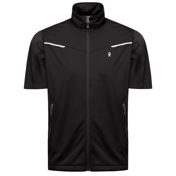 Little Donkey Andy Men's Lightweight Softshell Vests Short Sleeve Jackets for Golfing Hiking Running Size XXL