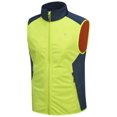 thumbnail image 1 of Little Donkey Andy Men's Lightweight Stretch Softshell Vest,Windproof Water-resistant Outerwear Vest for Running Cycling (Yellow M), 1 of 7