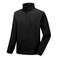 thumbnail image 1 of Little Donkey Andy Men's Lightweight Woven Jacket with Hood Windbreak Water Resistant Sun Protection Softshell Jacket For Runing Hiking Black S, 1 of 7