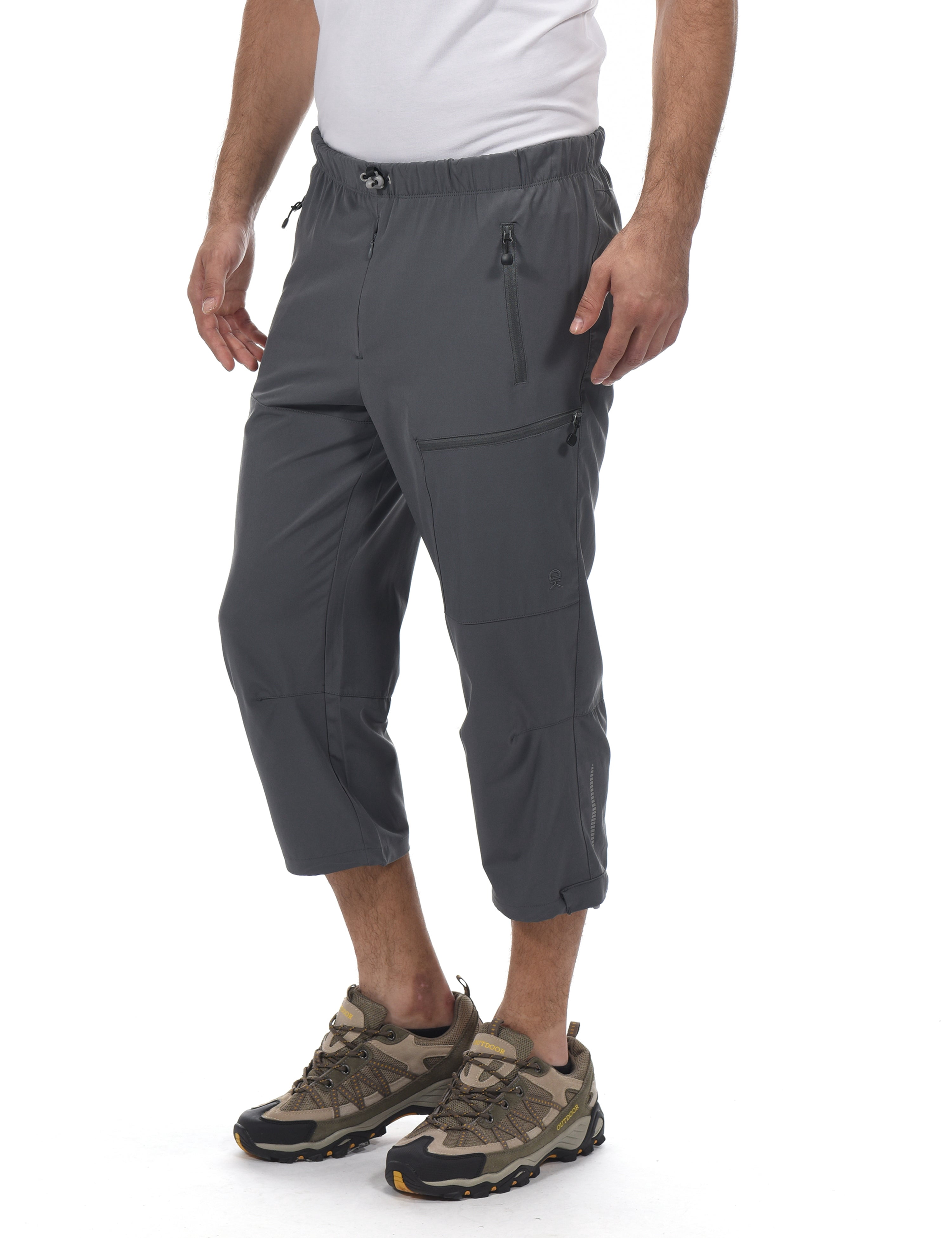 Little Donkey Andy Men's Quick Dry 3/4 Pants Lightweight Capri