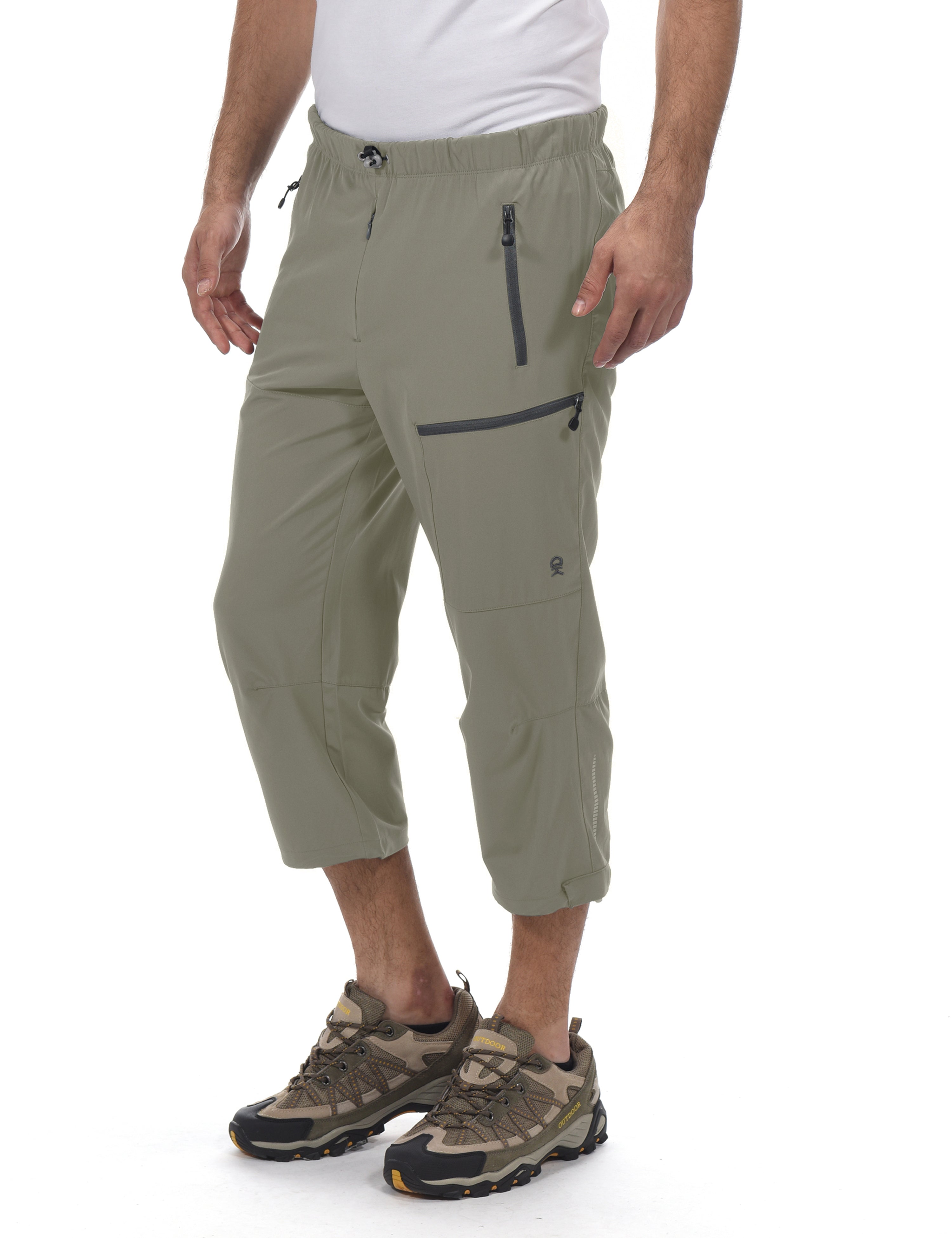 Little Donkey Andy Men's Quick Dry 3/4 Pants Lightweight Capri