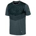 thumbnail image 1 of Little Donkey Andy Men's Quick Dry Sweat Wicking Stretch Short Sleeve T-Shirt UV Protection Workout Running Hiking Tee Heather Black XL, 1 of 6