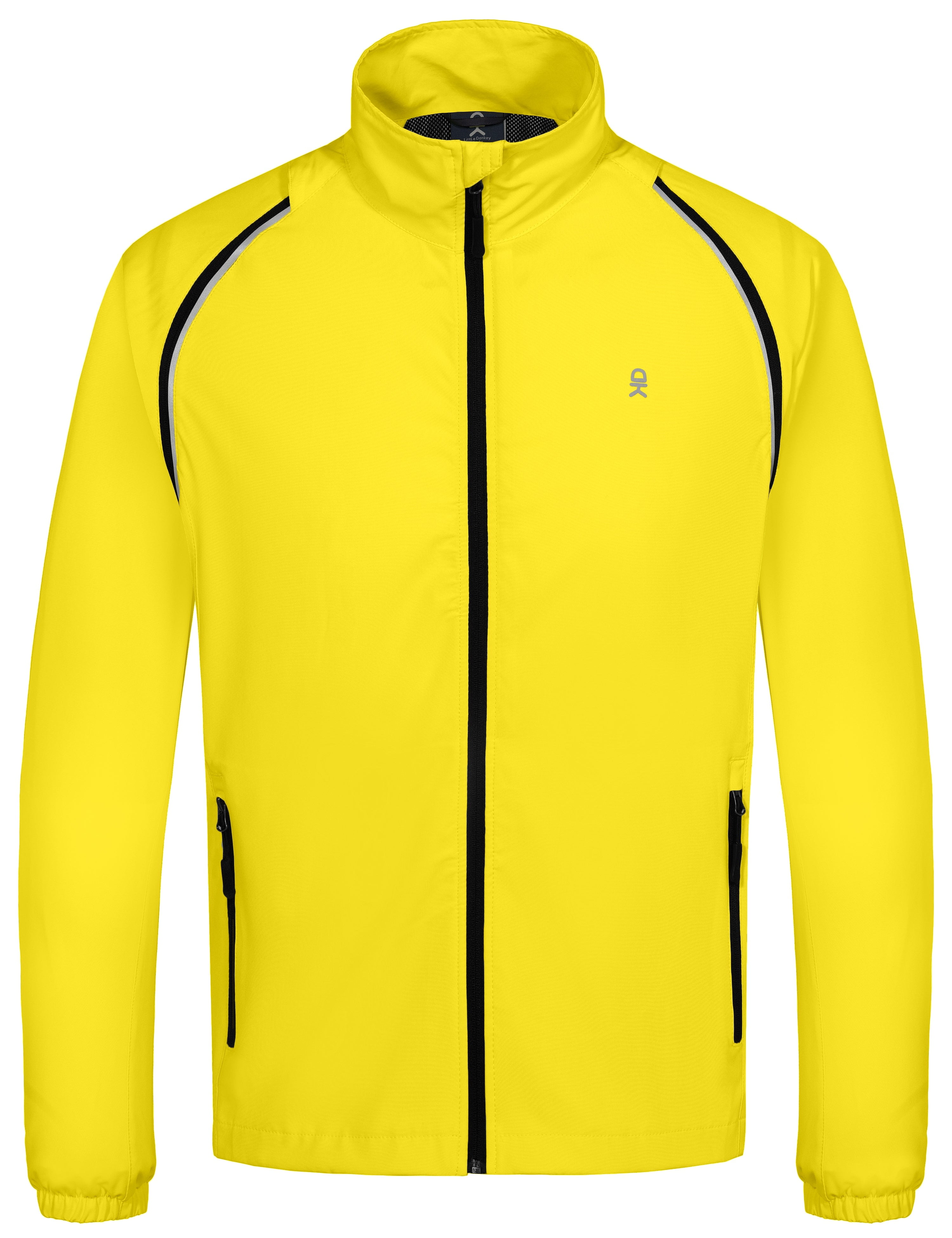 Running jacket with removable sleeves outlet