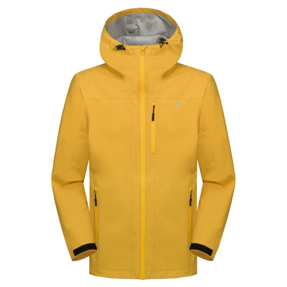 Little Donkey Andy Men's Rain Hiking Jackets Waterproof Windproof Breathable Shell Coats Travel Fishing Size XXL