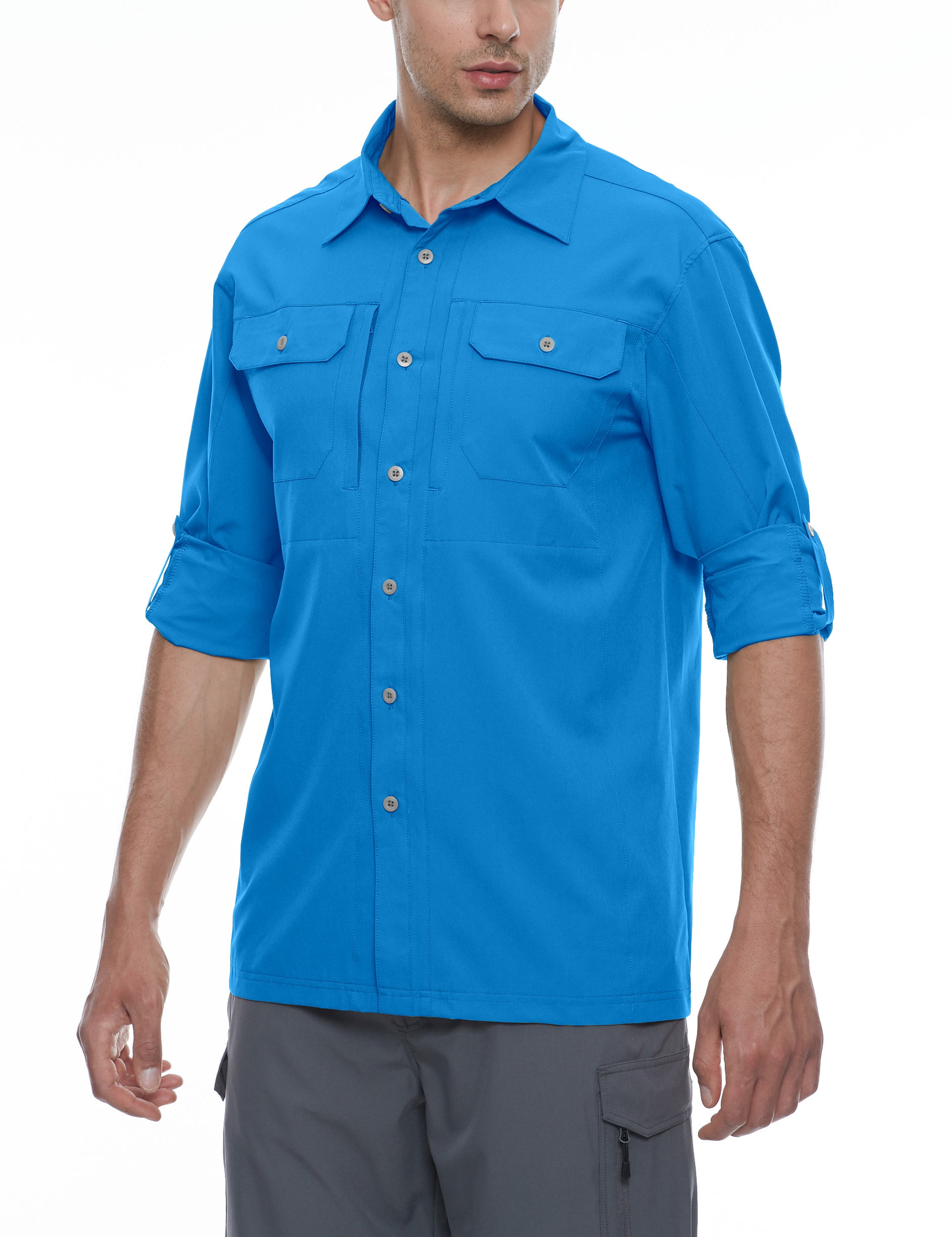 Men’s Quick-Dry T-Shirt – Moisture Wicking, UV Protection, 4-Way Stretch, For Running, Hiking, Workout