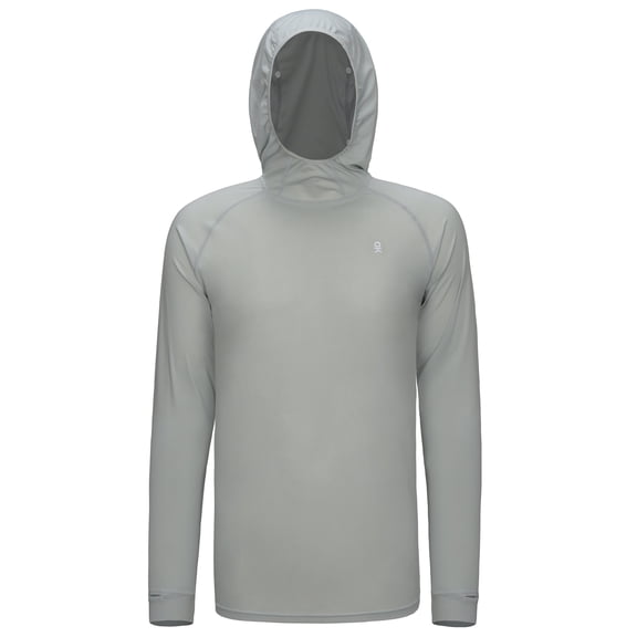 Little Donkey Andy Men's UPF 50 Sun Protection Shirt Stretch Lightweight Hoodie for Fishing Running Cycling Size XXL