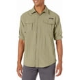 thumbnail image 1 of Little Donkey Andy Men's UPF 50+ UV Protection Shirt, Long Sleeve Fishing Shirt, Breathable and Fast Dry Pale Khaki XXXL, 1 of 6