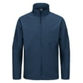 thumbnail image 1 of Little Donkey Andy Men's Waterproof Fleece Lined Jacket, Warm Windproof Golf Windbreaker With Pockets (Dark Blue XL), 1 of 7