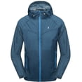 thumbnail image 1 of Little Donkey Andy Men's Waterproof Hiking Jackets Lightweight Windproof Coats for Fishing Camp UPF50 Navy Blue XL, 1 of 7