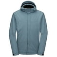 thumbnail image 1 of Little Donkey Andy Men's Waterproof Jacket with Removable Hood，Fleece Lined Warm Rain Jacket for Hiking, Skiing Blue Heather L, 1 of 7
