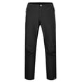 thumbnail image 1 of Little Donkey Andy Men's Waterproof Lightweight Rain Pants Breathable Windproof Hiking Golf Fishing Pants Black S, 1 of 7