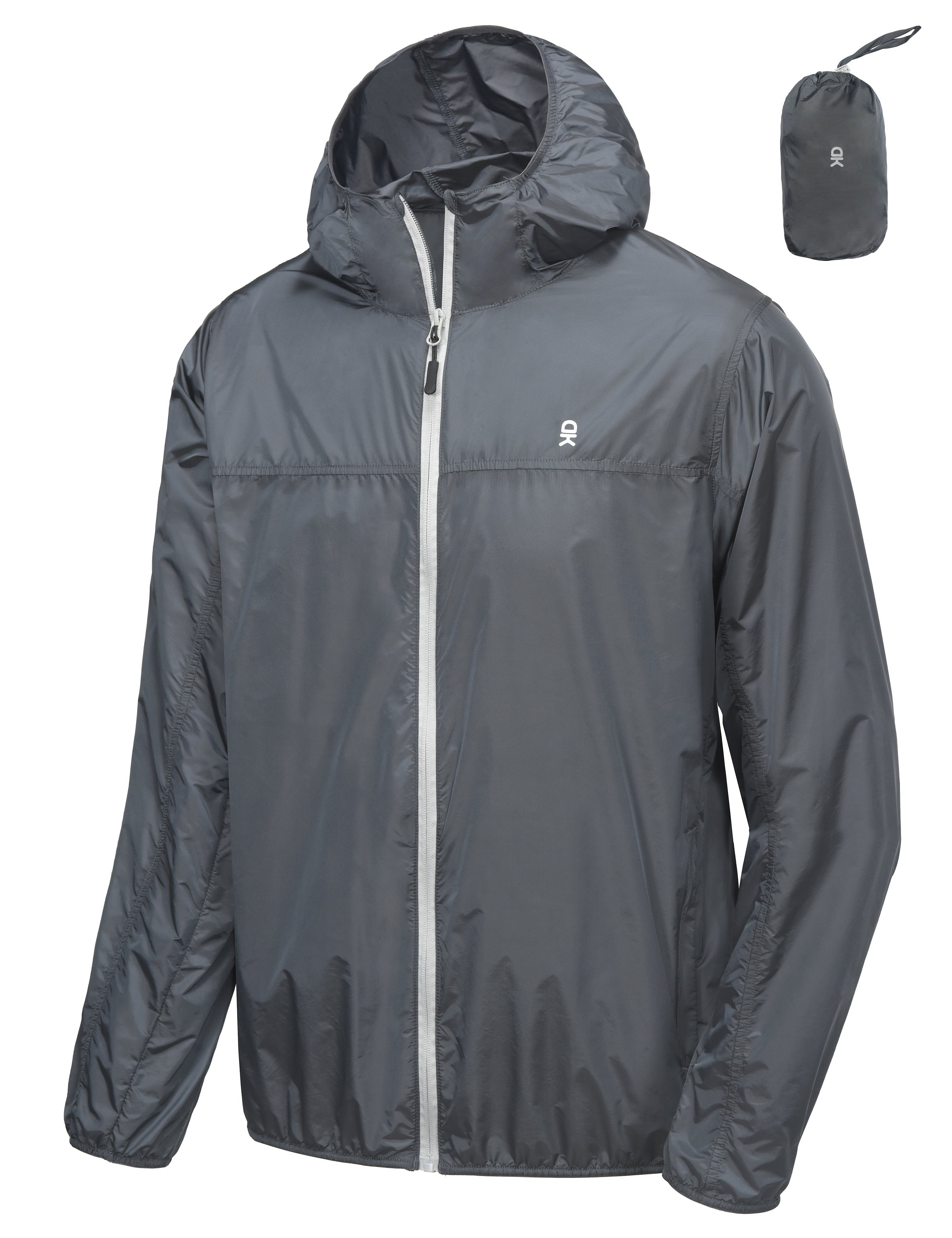 Little Donkey Andy Men's Waterproof Rain Jacket, Lightweight Windproof ...