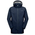 thumbnail image 1 of Little Donkey Andy Men's Waterproof Rain Jacket Outdoor Lightweight Rain Shell Mountain Windbreaker Long Coat for Hiking,Golf,Travel Dark Blue XXXL, 1 of 6