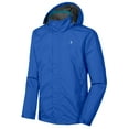 thumbnail image 1 of Little Donkey Andy Men's Waterproof Rain Jacket Outdoor Lightweight Rain Shell Coat for Hiking,Golf,Travel Military Dark Blue Size XXL, 1 of 6