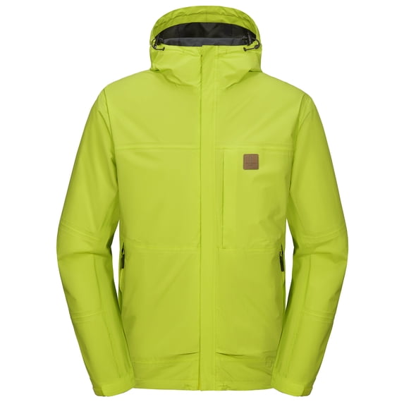 Little Donkey Andy Men's Waterproof Rain Jacket Windproof Light Jacket Outdoor Rain Shell with Hood for Hiking Travel Golf Size XXL