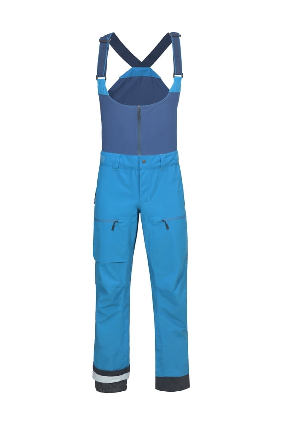 Men's Waterproof Snow Ski Bib Pants Winter Snowboarding Overalls Ripstop Snowpants for Fishing Outdoor Sise L