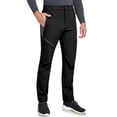 thumbnail image 1 of Little Donkey Andy Men's Winter Snow Pants - Softshell Insulated, Fleece Lined & Water Resistant for Hiking Ski, Black Size M, 1 of 7