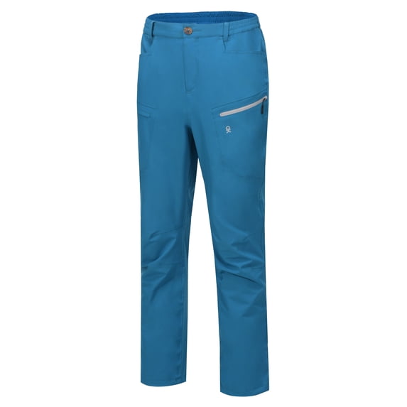 Little Donkey Andy Mens Waterproof Breathable Rain Pants Lightweight Quick Dry Stretch Golf Hiking Pants Deep Blue S