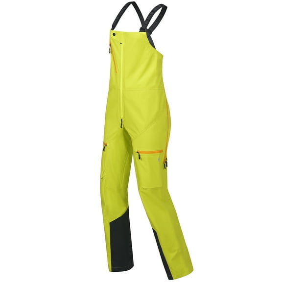 Little Donkey Andy Snow Bib Overalls for Women Waterproof Coveralls Windproof Suspenders Outdoor Ski Fishing Suit Pants Winter Jumpsuits, Yellow XL