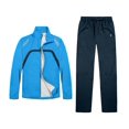 thumbnail image 1 of Little Donkey Andy Women Lightweight Running Jacket 2 Pieces Set, Full Zip Track Sports Suits for Cycling, UV Protection (Navy M), 1 of 7