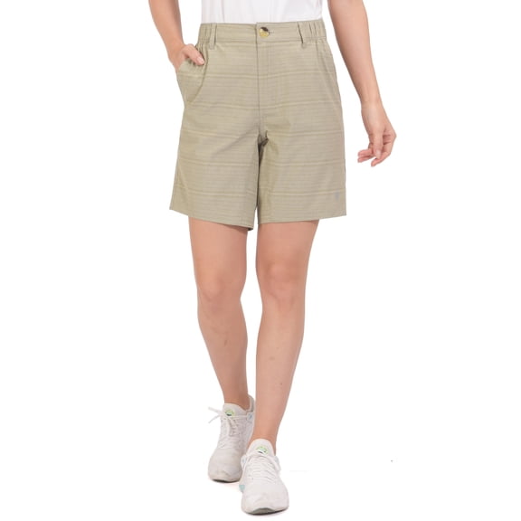 Little Donkey Andy Women’s 8 Inch Inseam Shorts for Golf Hiking Casual Travel with Pockets Size S