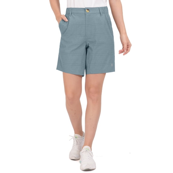 Little Donkey Andy Women’s 8 Inch Inseam Shorts for Golf Hiking Casual Travel with Pockets Size XS