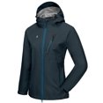 thumbnail image 1 of Little Donkey Andy Women's High-performance Waterproof Rain Jacket Ultra Lightweight Outdoor Rain Coat Shell Black Blue XS, 1 of 7