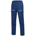 thumbnail image 1 of Little Donkey Andy Women's Hiking Snow Ski Pants Fleece Lined Cargo Pants Water Resistant Windproof Insulated Softshell Blue M, 1 of 7