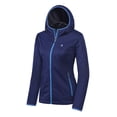 thumbnail image 1 of Little Donkey Andy Women's Lightweight Hooded Softshell Jacket for Running Travel Hiking, Windproof, Water Repellent Dark Blue Size XS, 1 of 7