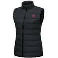 thumbnail image 1 of Little Donkey Andy Women's Lightweight Puffer Vest – Sleeveless Jacket for Golf, Hiking & Casual Winter Use, Black Heather, M, 1 of 8